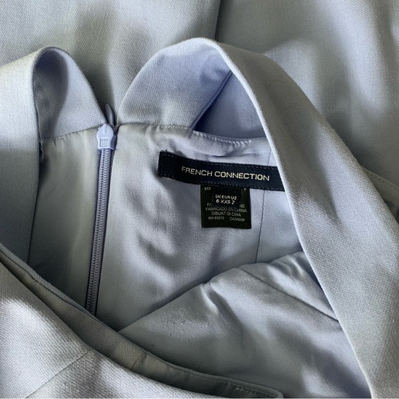 French Connection | Light Blue Mini Dress | Size 2 - Picture 7 of 10